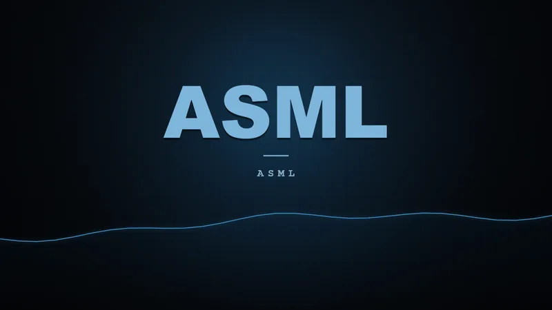 ASML rebota un 7.15% el lunes: Musk la elogia como 'la mejor empresa de Europa' y la JV Terafab con SpaceX y Tesla suma $55B en Texas